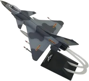 1 72 Scale Fighter for F-20 MiG 29 SU-35 Flying Leopard F117 F22 Multi-Fighter Die-cast Aircraft Model Static Display Miniatures Set(F-10 Gray)