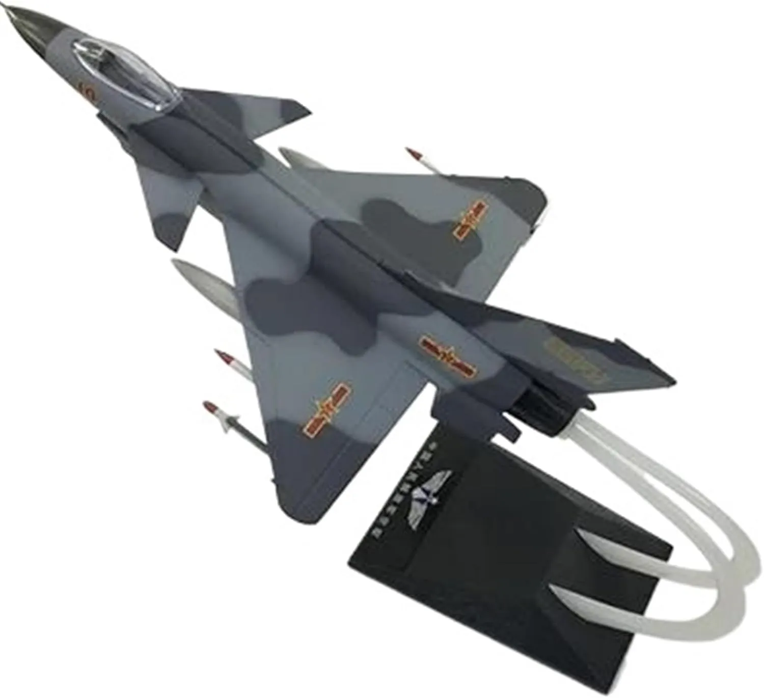 1 72 Scale Fighter for F-20 MiG 29 SU-35 Flying Leopard F117 F22 Multi-Fighter Die-cast Aircraft Model Static Display Miniatures Set(F-10 Gray)