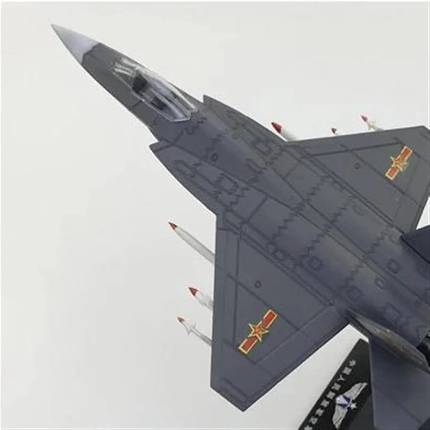 1 72 Scale Fighter for F-20 MiG 29 SU-35 Flying Leopard F117 F22 Multi-Fighter Die-cast Aircraft Model Static Display Miniatures Set(F-10 Gray)