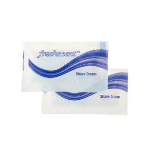 1000 Pieces - Freshscent .25 oz Shaving Cream - Bulk Travel Size Toiletries, Ideal for Hotels, Homeless Shelters, Charities, Vacation Rentals, Emergency Kits, Non-GMO, Bulk Pack Travel Essentials