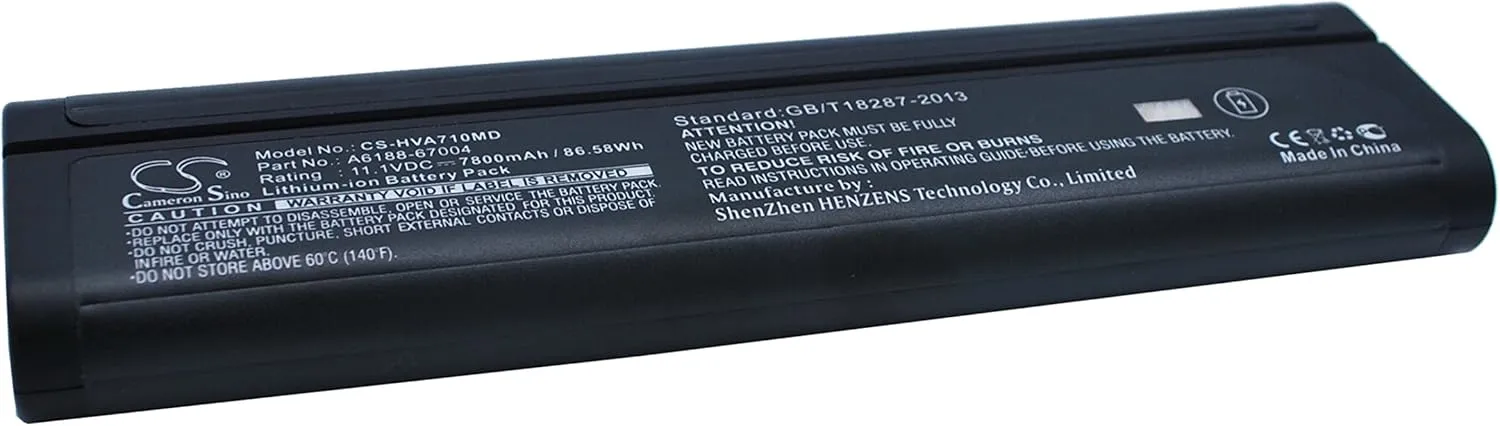 11.1V Battery Replacement Compatible with Yokogawa 739883 AQ7282A, AQ7282M, AQ7283A, AQ7283F, AQ7283H, AQ7283K, AQ7284A, AQ7284H, AQ7285A