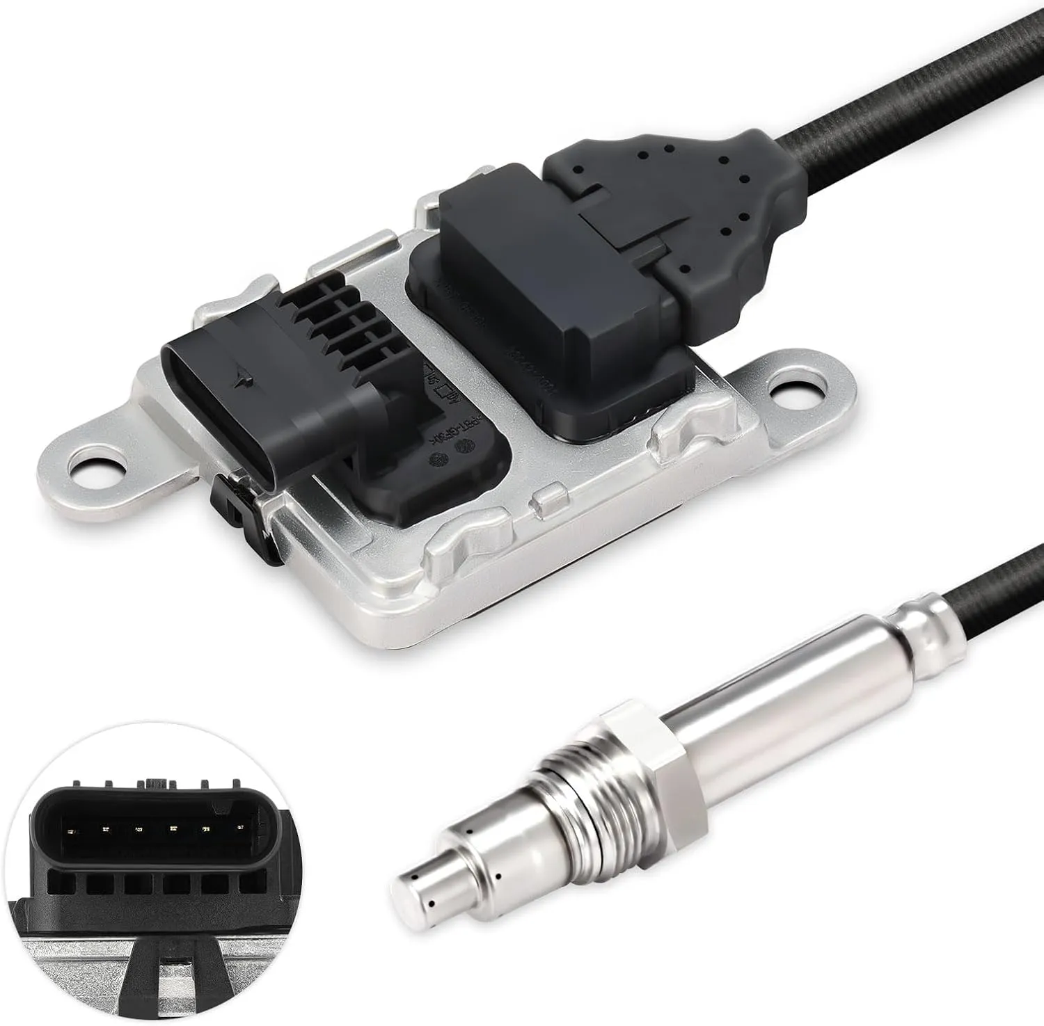 12680215 Upstream NOX Sensor Nitrogen Oxide Sensor Fit for Chevrolet Chevy Silverado GMC Sierra 2500/3500 6.6L Diesel 2018 2019 12680469-1PC
