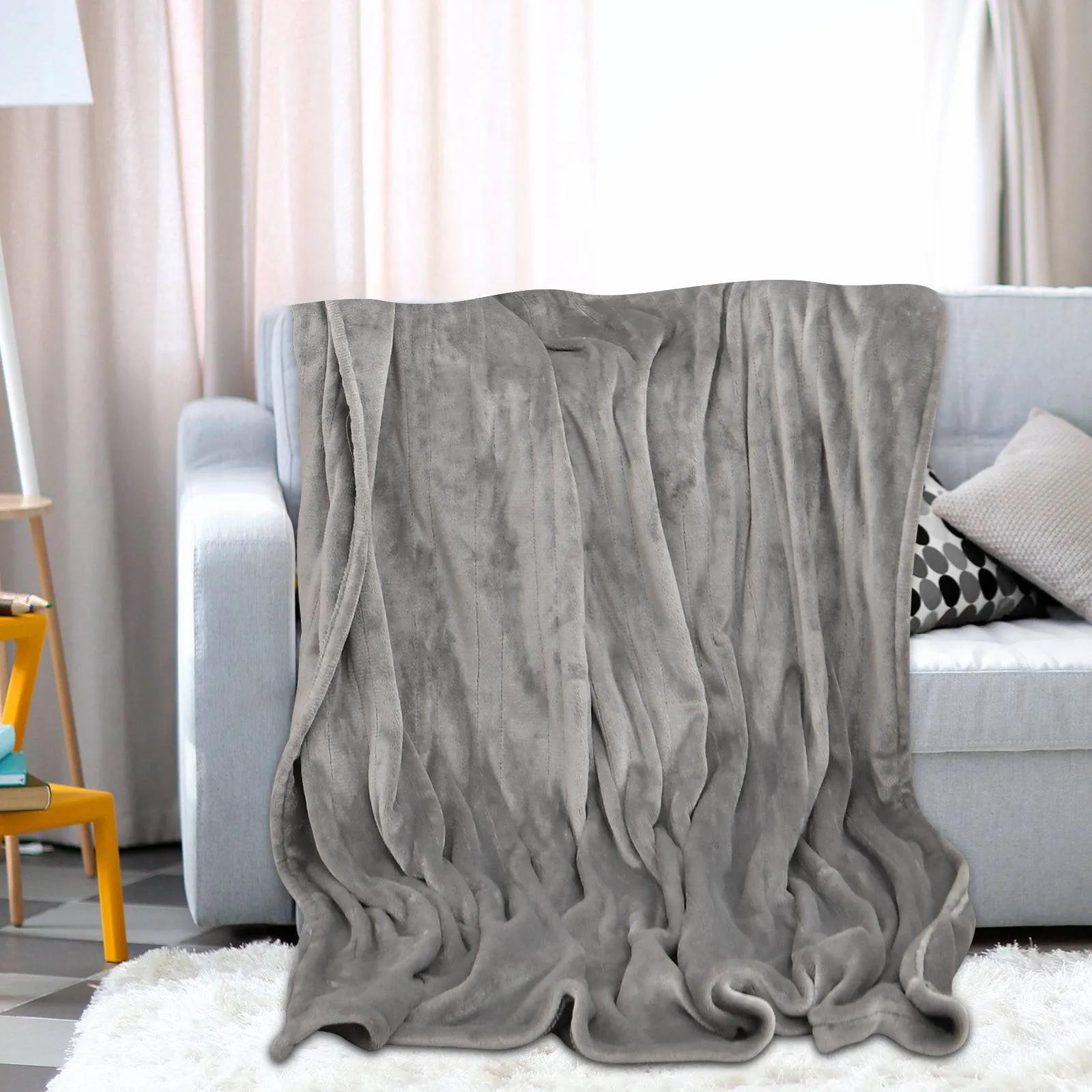 130 x 180 cm Electric Heated Blanket with 4 Heating Levels
