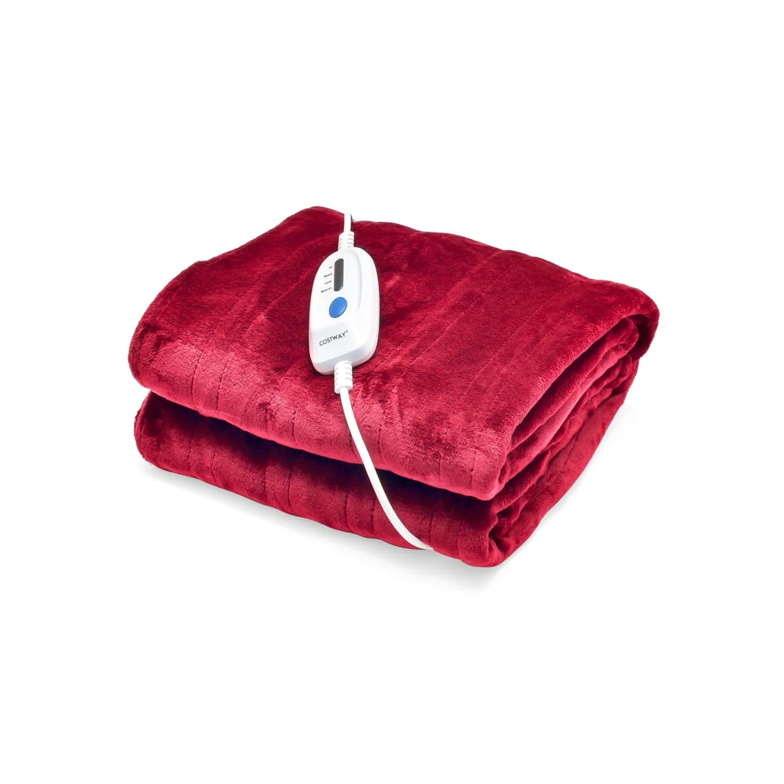 130 x 180 cm Electric Heated Blanket with 4 Heating Levels