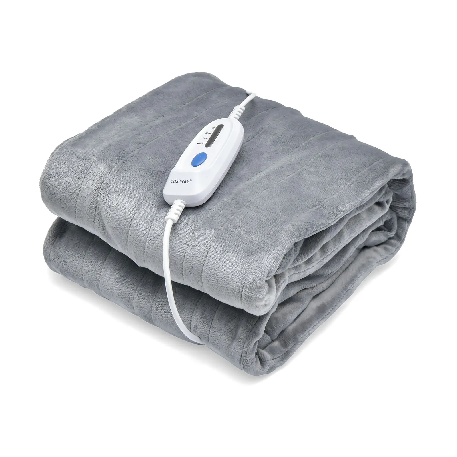 130 x 180 cm Electric Heated Blanket with 4 Heating Levels