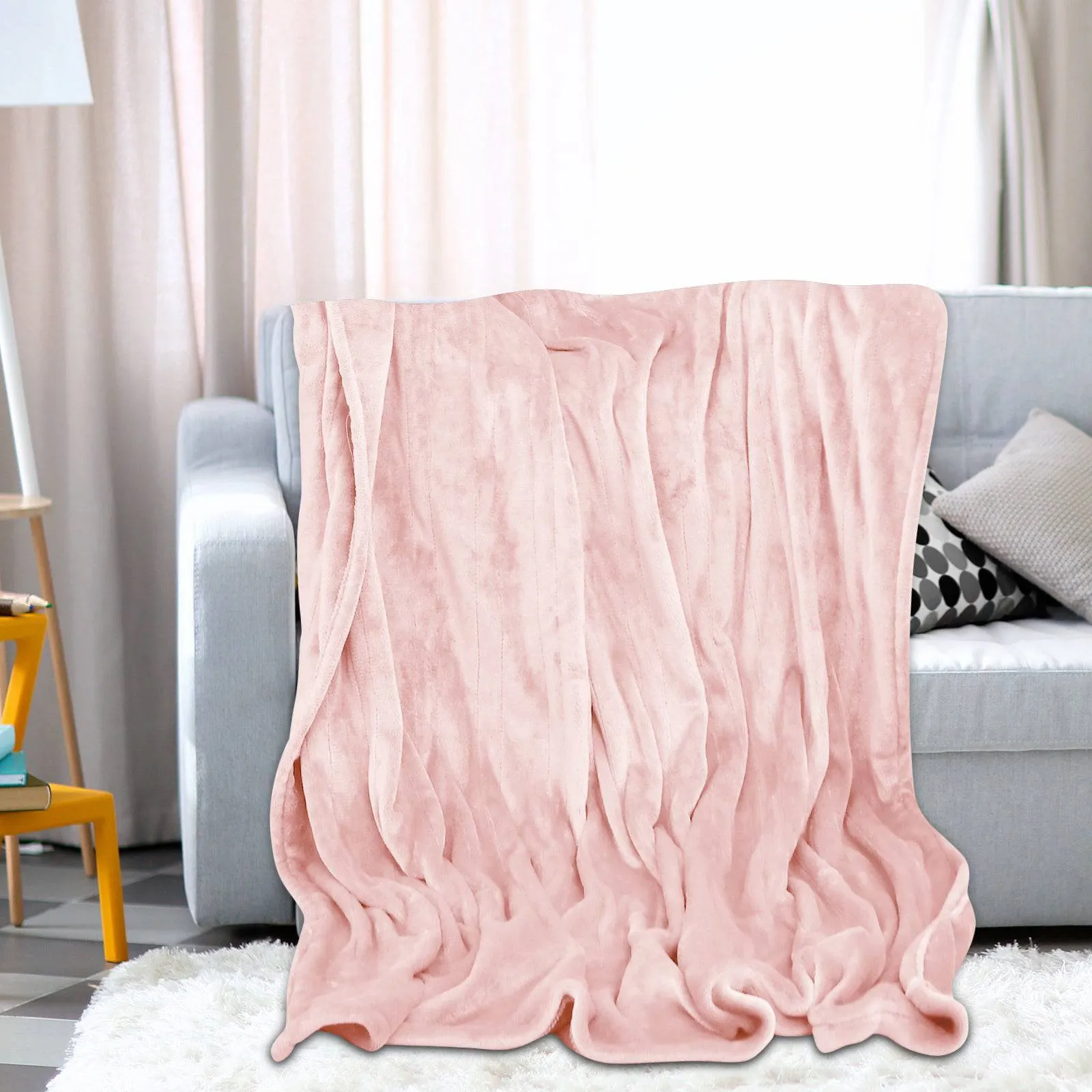 130 x 180 cm Electric Heated Blanket with 4 Heating Levels