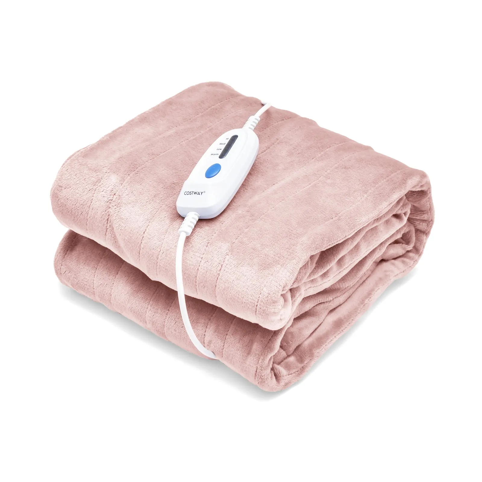 130 x 180 cm Electric Heated Blanket with 4 Heating Levels