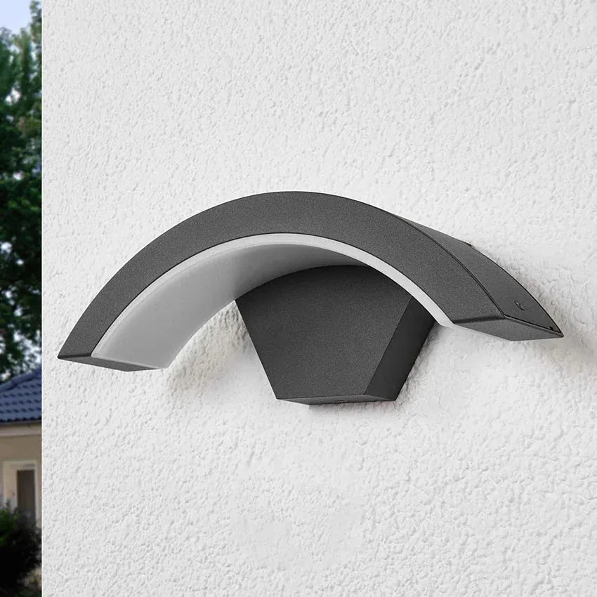 18W Sensor Outdoor Waterproof Wall Lights Garden Porch LED Wall Lamps Aluminum AC86-265V
