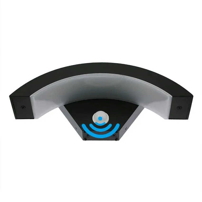 18W Sensor Outdoor Waterproof Wall Lights Garden Porch LED Wall Lamps Aluminum AC86-265V