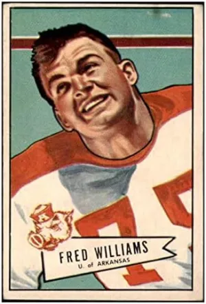 1952 Bowman Large #121 Fred Williams Bears EX-MT 415315 Kit Young Cards