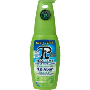 2 X 175mL 12 Hour Piactive Deet Free Insect Repellent (2 total units)