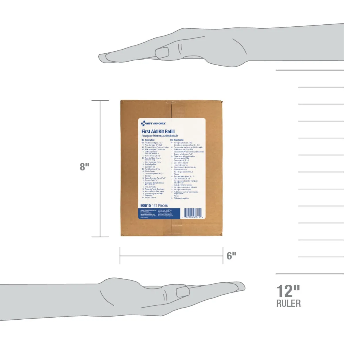 25 Person ANSI A , First Aid Refill