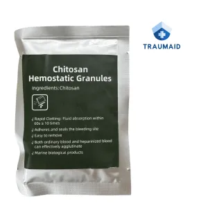 2ND AMEN 15g Chitosan Granules Bleed Stopping First Aid Powder for Rapid Blood Clotting