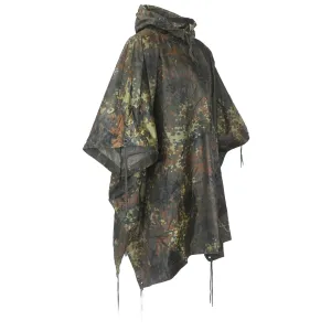 3 in 1 Flecktarn Ripstop Poncho
