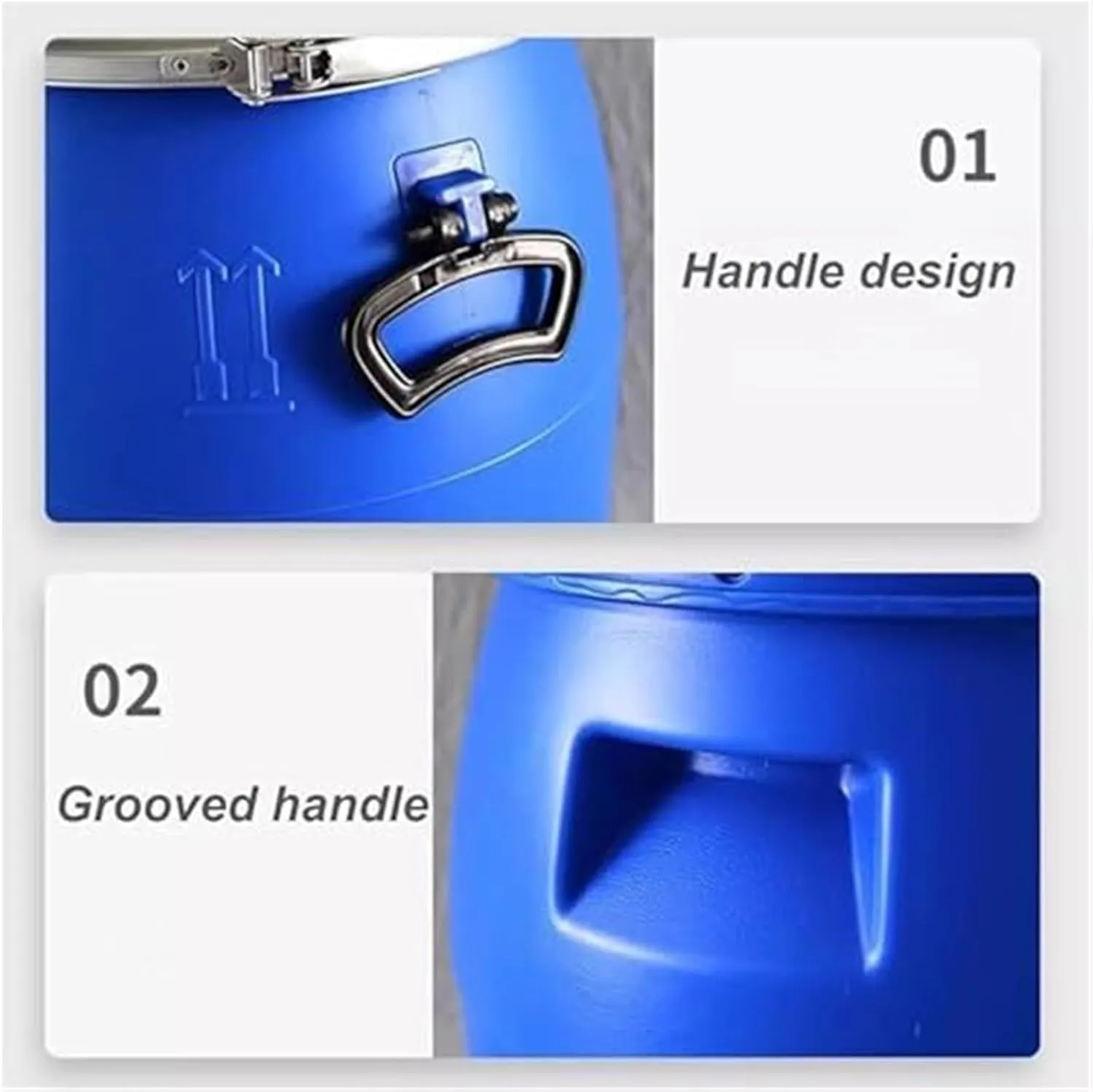 30L/50L/60L/100L/120L/160L/200L Outdoor Water Tank,Thick Plastic Water Storage Container Portable Water Container Home Storage Bucket Camping Water Storage