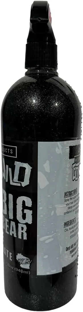 32oz. Bear Attractant Spray Bottle, Made in Wisconsin