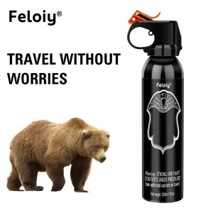 330ml Bear Spray for Camping and Hiking Easy to Carry with Safety Protection