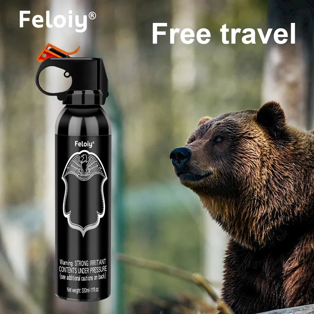 330ml Bear Spray for Camping and Hiking Easy to Carry with Safety Protection