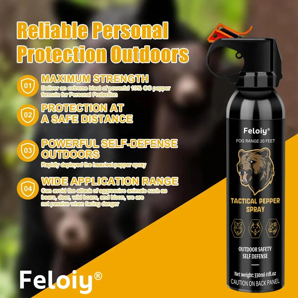 330ML Bear Spray, Long-distance Anti-fog
