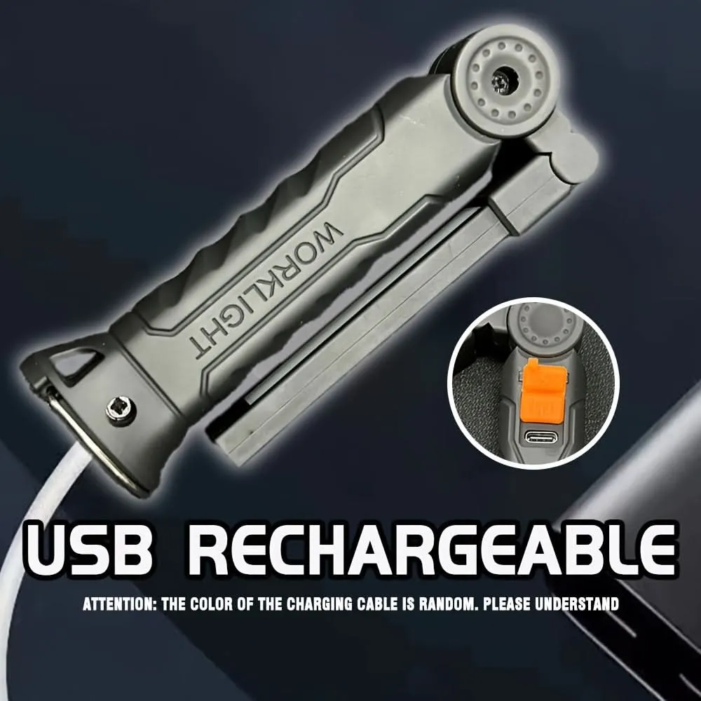 360° Rotatable USB Rechargeable LED Work Light