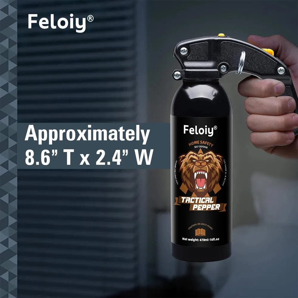470ML Tactical Pepper Spray for Safety Protection Outdoors