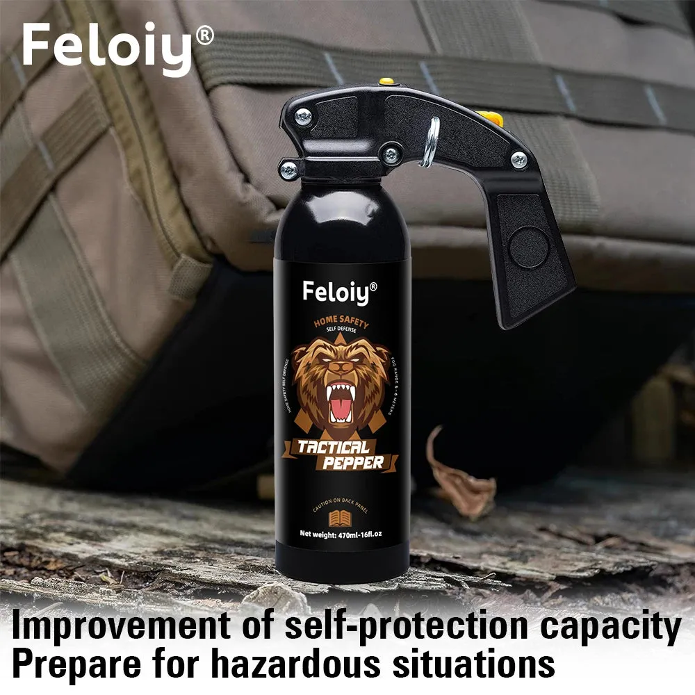 470ML Tactical Pepper Spray for Safety Protection Outdoors