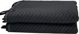 72" x 40" Studio Large Sound Dampening Blanket, Sound Insulated Blanket Sound Absorbing Blanket with Grommets for Soundproofing Noise Reduction Light Blocker Basement Recording Studio