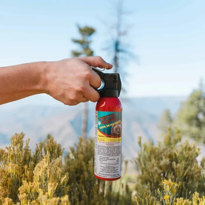 8.1 oz. Bear Spray in Partial Blister
