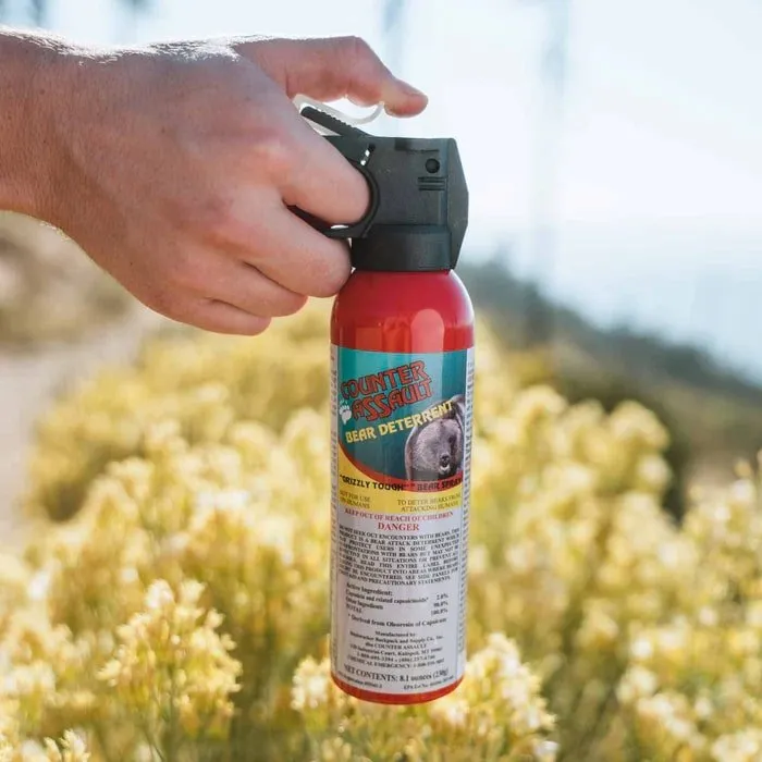 8.1 oz. Bear Spray in Partial Blister