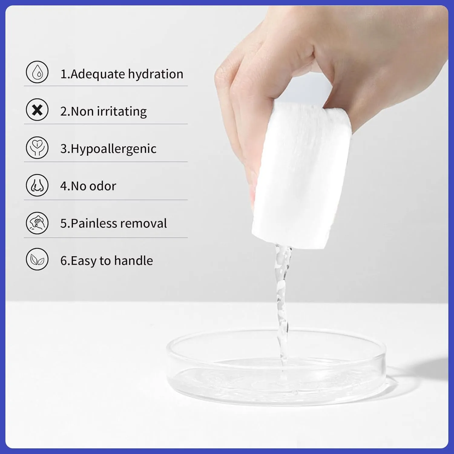 Adhesive Remover Wipes: Adhesive Remover for Skin - No Sting Medical Adhesive Remover, Ostomy Adhesive Remover for Sensitive Skin,Individually Packed (80 pcs)