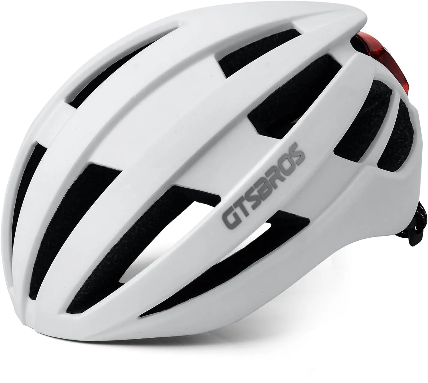 Adult Bike Helmet with USB Rechargeable Rear Light - Lightweight Bicycle Helmet for Men Women,Adjustable Cycling Helmet for Adults Youth Mountain & Road Biker