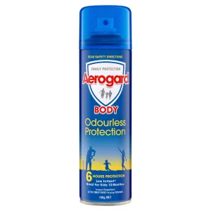 Aerogard Odourless Protection Insect Repellent Aerosol Spray 150g