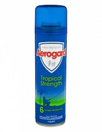 Aerogard Tropical Strength Insect Repellent Aerosol 150g