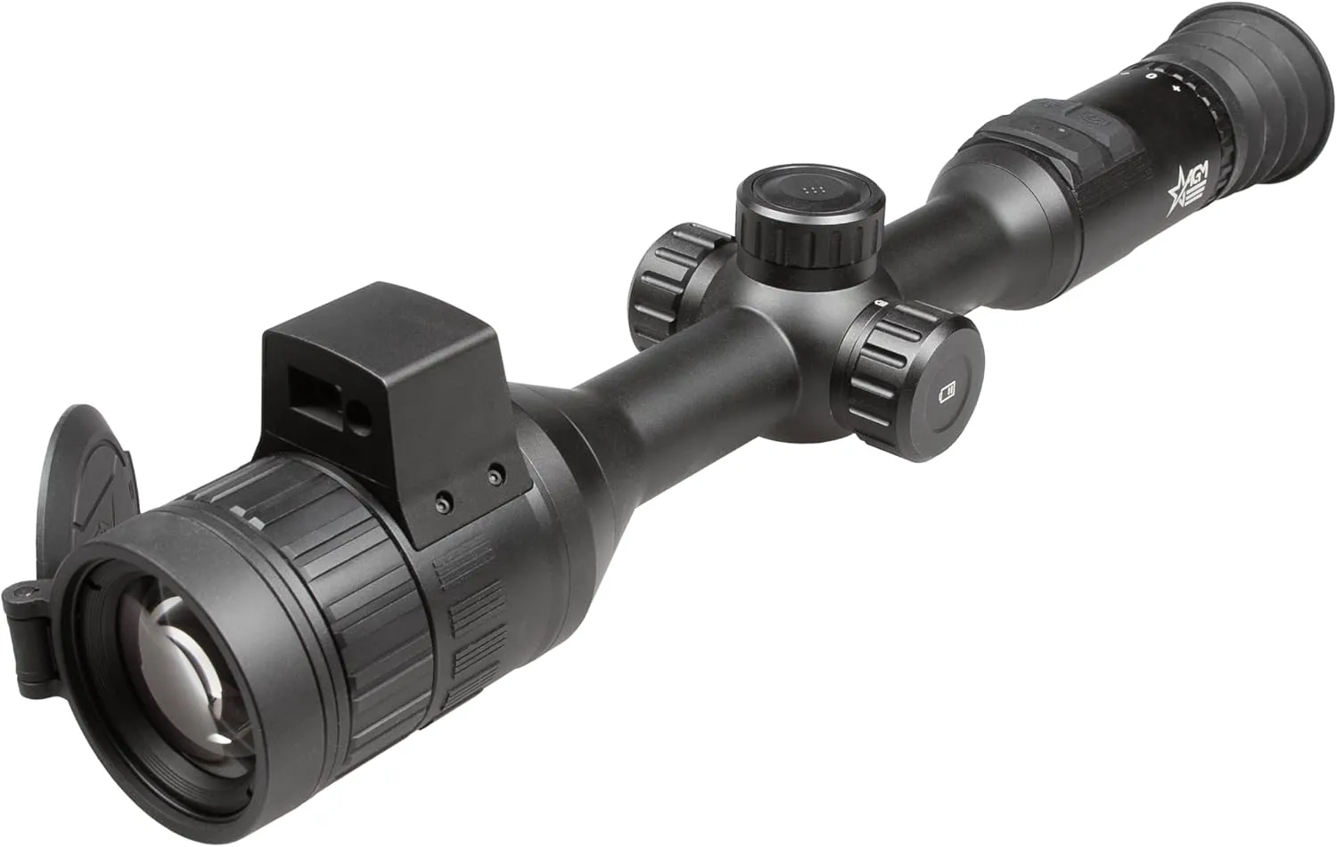 AGM Global Vision REFURBISHED Spectrum LRF 4K Digital Day & Night Vision Rifle Scope with Laser Rangefinder 1,000m Detection, 4K UHD Sensor, Dual Power System, 1 Year Warranty