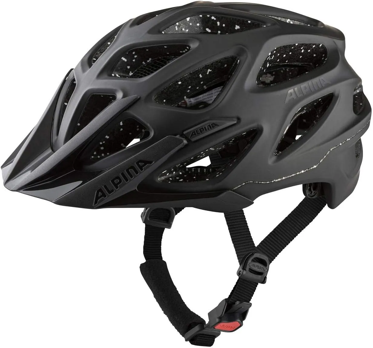 ALPINA Unisex - Adults, MYTHOS TOCSEN Bicycle Helmet, Black Matte, 59-64 cm