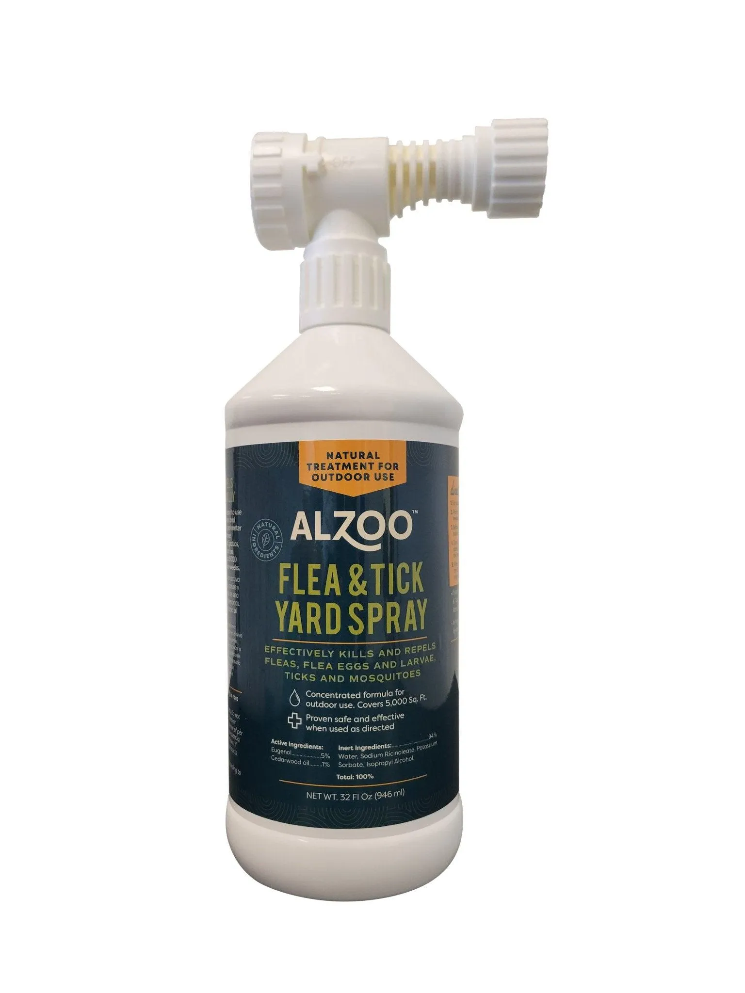 ALZOO Plant-Based Flea & Tick Yard Spray - 32oz