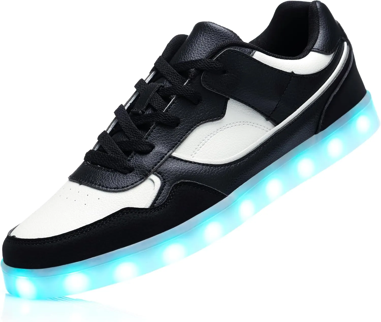 APTESOL Light Up Shoes for Women Men - 11 LED Color Modes Fashion Luminous Shoes with USB Rechargeable