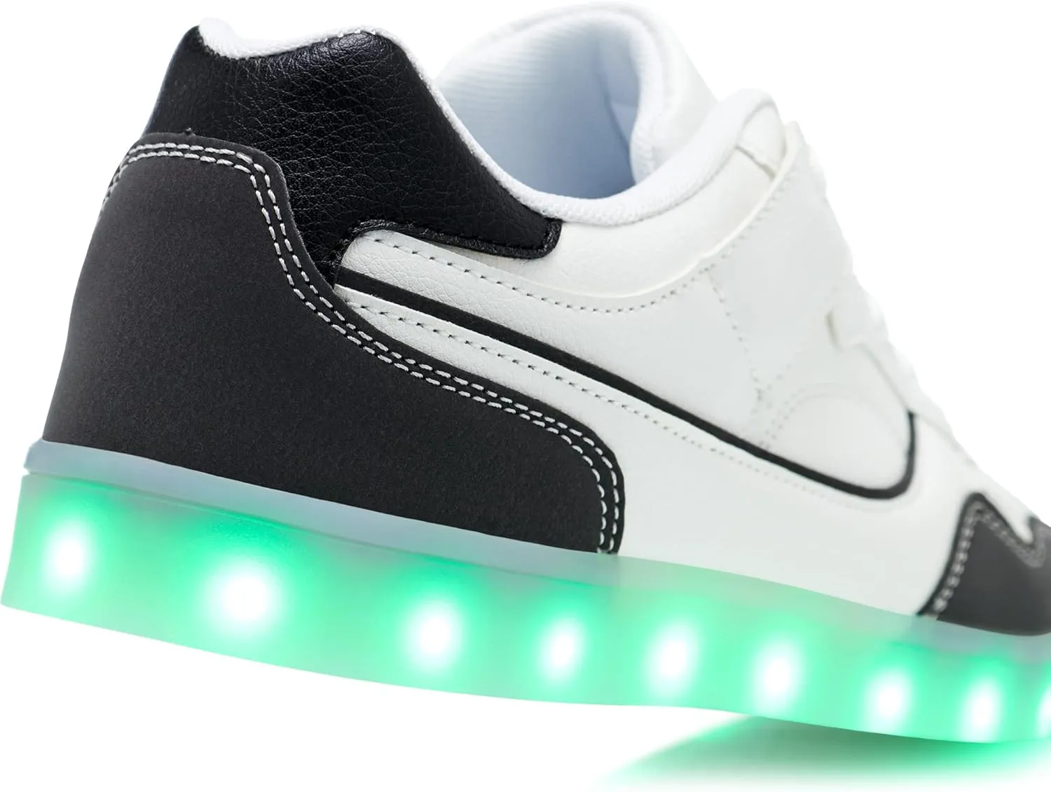 APTESOL Light Up Shoes for Women Men - 11 LED Color Modes Fashion Luminous Shoes with USB Rechargeable