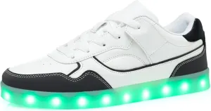 APTESOL Light Up Shoes for Women Men - 11 LED Color Modes Fashion Luminous Shoes with USB Rechargeable