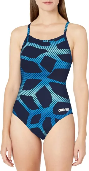 ARENA Women's Spider Light Drop Back MaxLife One Piece Swimsuit