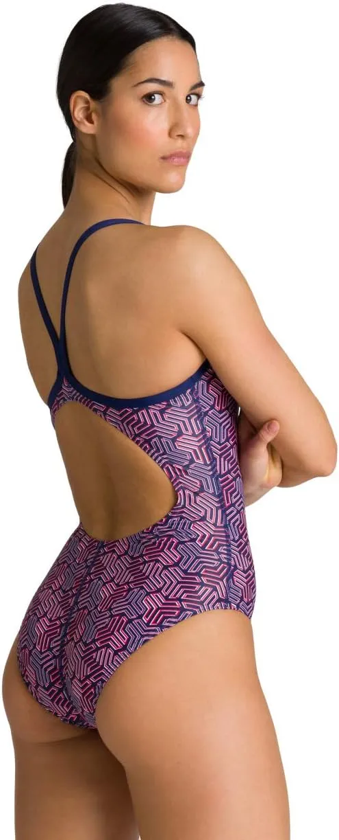 ARENA Women's Standard Kikko Light Drop Back MaxLife One Piece Swimsuit