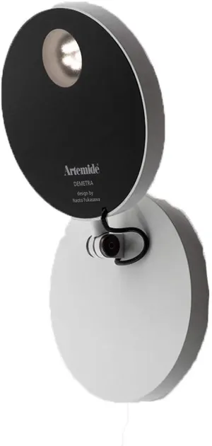 Artemide Demetra LED 9.2W 30K White Wall Spot Light with Switch