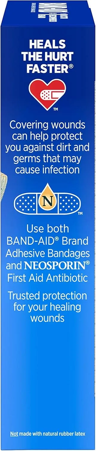 Band-Aid Brand Tru-Stay Adhesive Pads, Large Sterile Bandages for Wound Care, Large Size, 10 ct (Pack of 3)