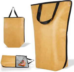 BBQ Blanket for Resting Meat BBQ Insulated Meat Resting Bag with Handle Reusable Reat Insulated Resting Bag for Outdoor BBQ Smokers and Grilling Outdoor Activities (21inch-1pcs)