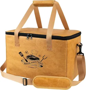 BBQ Blanket for Resting Meat, Reusable for Meat Resting Bag, Large Insulated Bag with Handle and Shoulder Strap, Suitable for Outdoor Potluck, Barbecue
