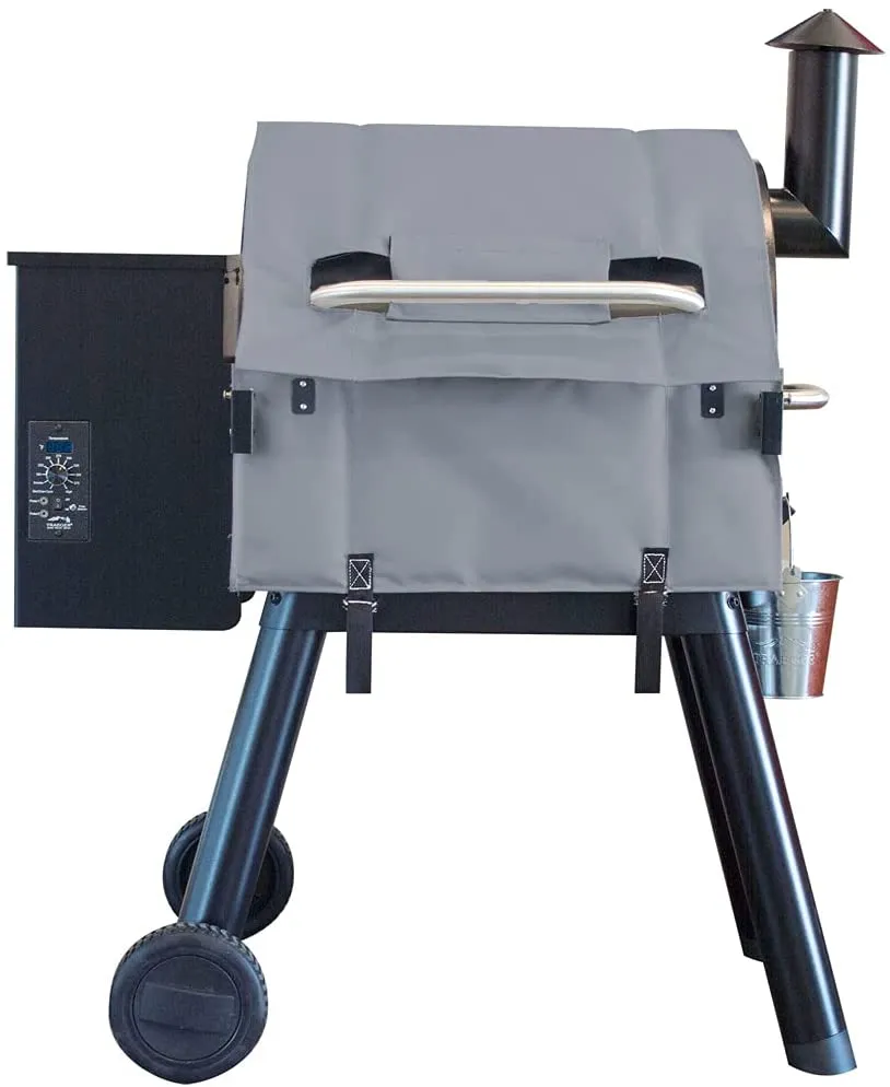 BBQ Butler Smoker Insulation Blanket for Traeger Pro 575, Traeger Pro 22 Series and Lil' Tex Elite - Thermal Insulated Blanket - Pellet Smoker Accessories - Keep Grilling During Winter