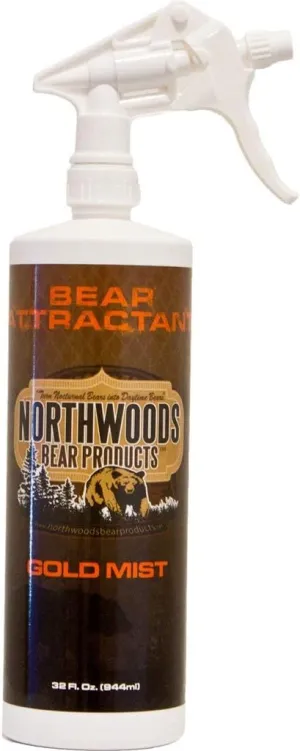 Bear Attractant Spray- Gold Mist, Bear Attractant Spray, Bear Can't Resist