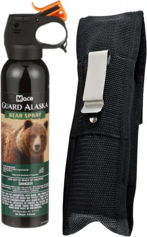 Bear Spray with Nylon Holster