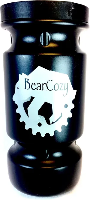 BearCozy - Black Bear Spray Water Bottle Mount for Bikes