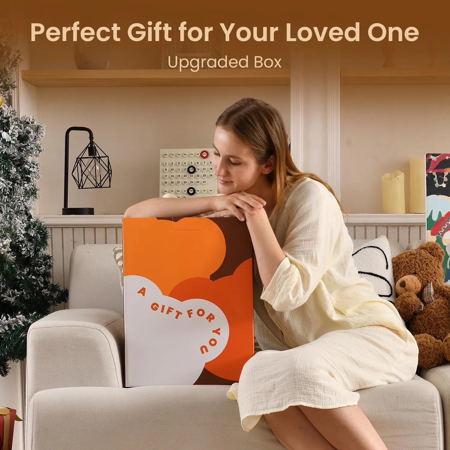 Bearhug Electric Blanket Full Size 77" x 84", 10 Heat Settings Heated Blanket, 1-12 Hour Auto Shut-Off, Faux Fur & Sherpa Dual-Sided Heating Blanket, Machine Washable, Gift-Ready Elegant Packaging